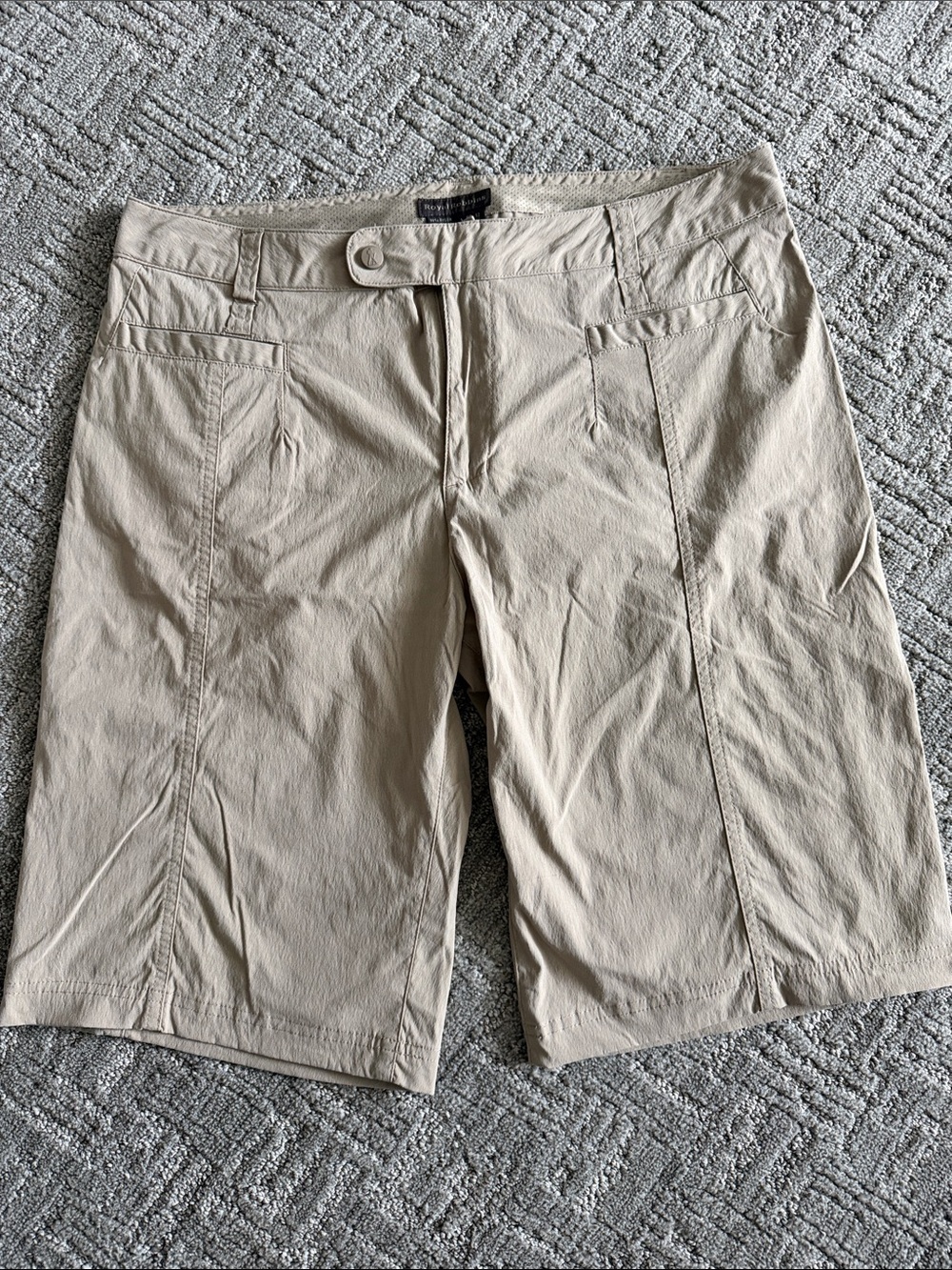 Royal Robbins Women's Beige Bermuda Shorts
